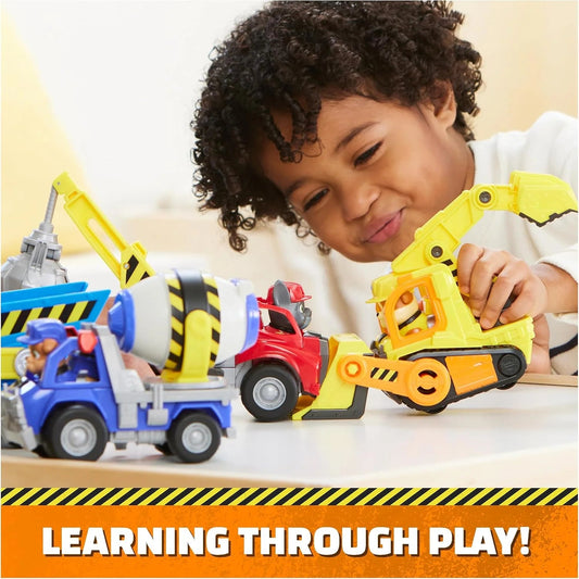 ChargerโS Crane Grabber Toy Truck with Movable Parts and a Collectible Action Figure, Kids Toys for Ages 3 and Up