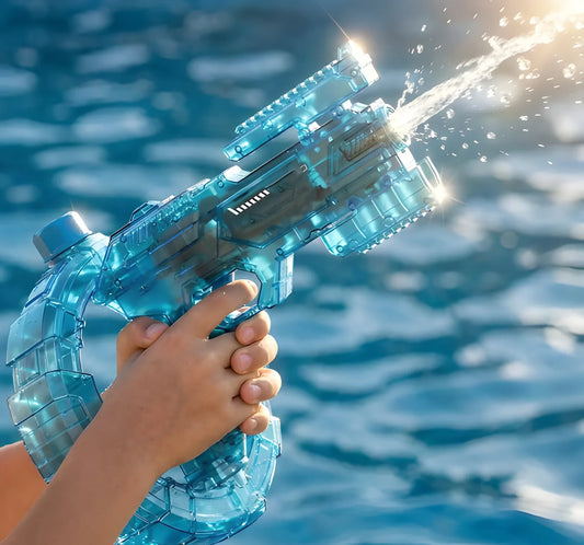 Transforming Electric Water Gun with Automatic Continuous Water Spray for Kids