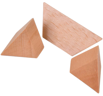 Traditional Chinese Kongming Luban Lock Wooden Interlocking Puzzle for Kids & Adults