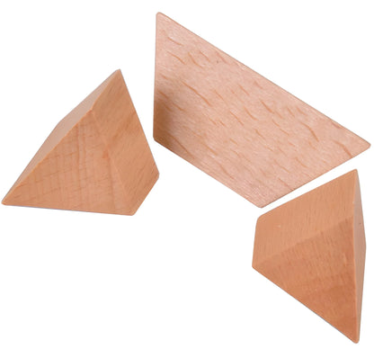 Traditional Chinese Kongming Luban Lock Wooden Interlocking Puzzle for Kids & Adults