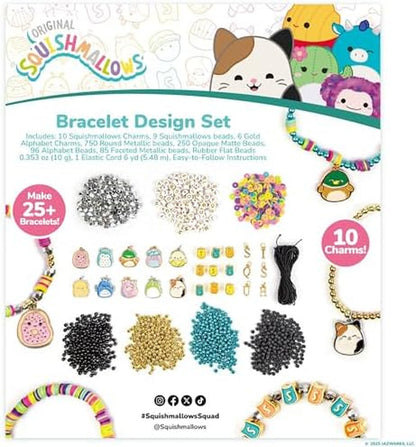 Original Squishmallows Bracelet Design Set, Cute & Friendship Bracelet Kit, Jewelry Making Kit, Charm Bracelet Making Kit, Beading & Jewelry Making, Friendship Bracelet Making Kit