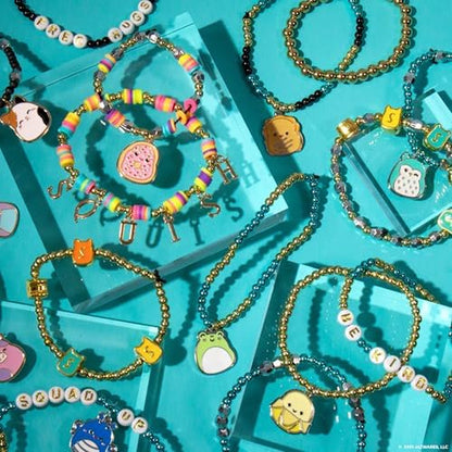 Original Squishmallows Bracelet Design Set, Cute & Friendship Bracelet Kit, Jewelry Making Kit, Charm Bracelet Making Kit, Beading & Jewelry Making, Friendship Bracelet Making Kit